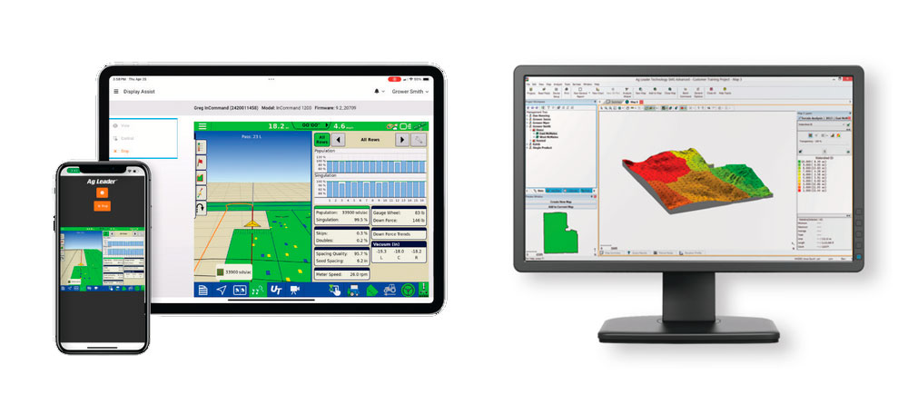 Agfiniti og SMS-software Ag Leader
